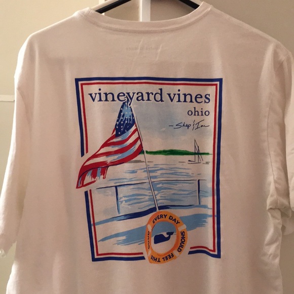 Custom Vineyard Vines Ohio Tshirt 